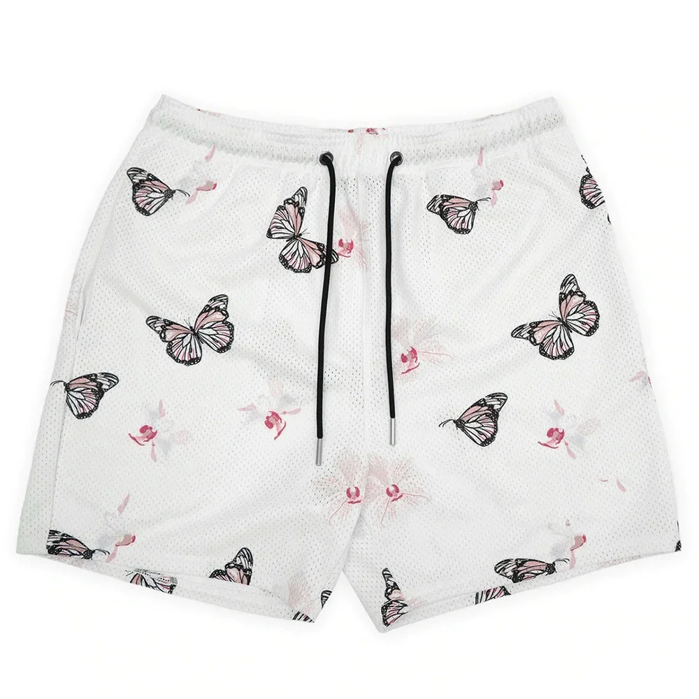 جديد الزهور تصميم السراويل الرجال خمر العصرية كبيرة الحجم الشارع الرياضة في الهواء الطلق السراويل هاواي شاطئ سراويل قصيرة السباحة جذوع