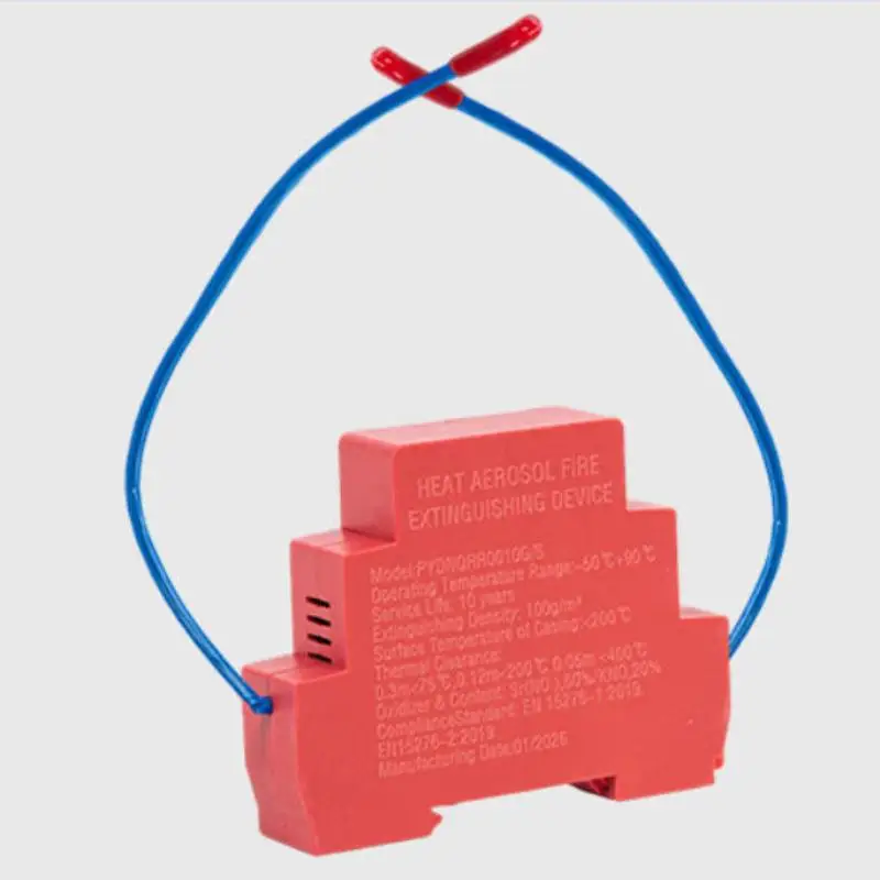 Vehicle Engine Compartment Retardant Device Dual Line Non Pollution Safe Flameproofing For Car Safety Maintenance