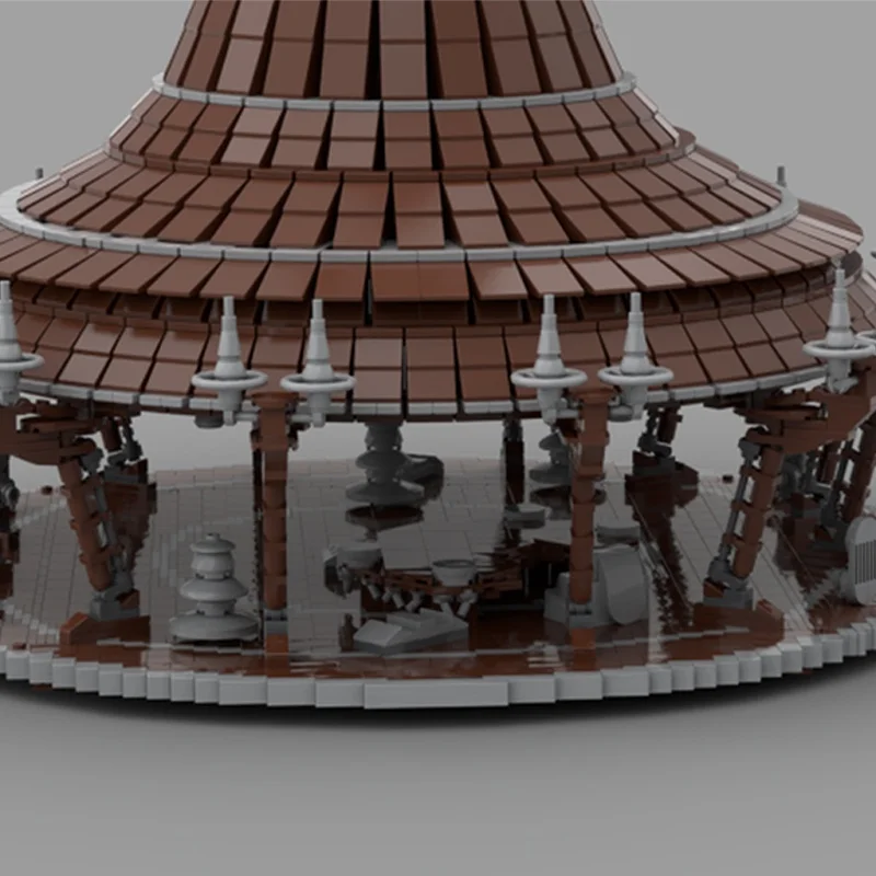 3641pcs MOC Kashyyyk Wookie Boomhut Revenge Ster Model Bouwstenen DIY Onderwijs Baksteen Speelgoed Kinderen Kerstcadeaus Verjaardag