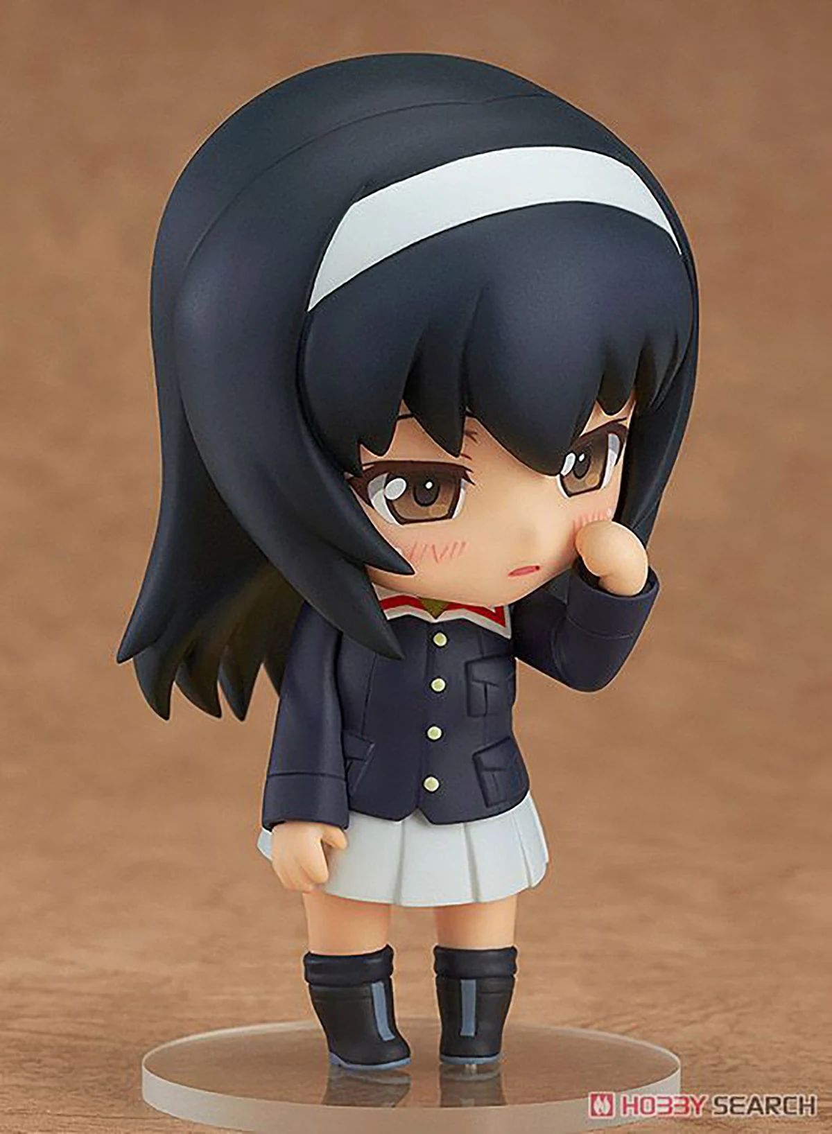 Original Genuine Good Smile Company Action/Dolls Nendoroid (#583) Girls und Panzer Reizei Mako Anime Character Figure Decoration