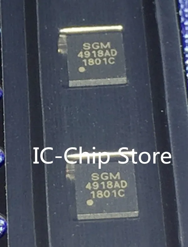 10 قطعة ~ 100 قطعة/الوحدة SGM4918AYD10G/TR SGM4918AYD10G 4918AD DFN10 جديد الأصلي