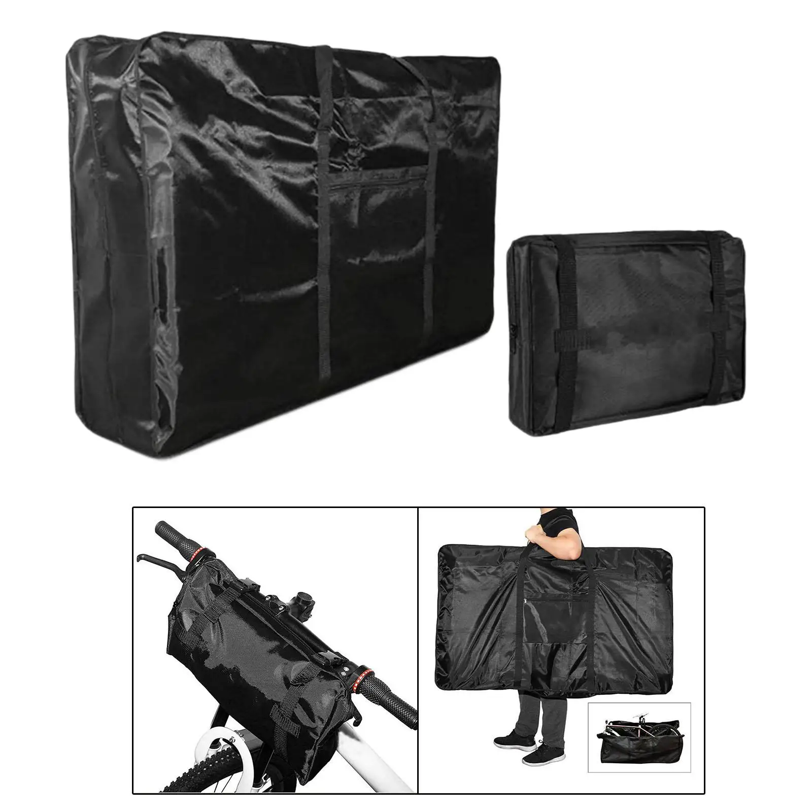 Foldable Bike Carry Bag Bicycle Transport Case for Shipping Train Plane Trip