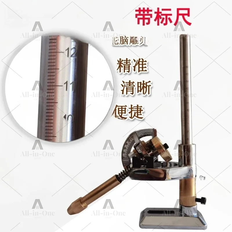Gem Mechanical Polishing Manipulator Jewelry Flat Grinding Facet Carving Knife Positioning Single Fork High Precision