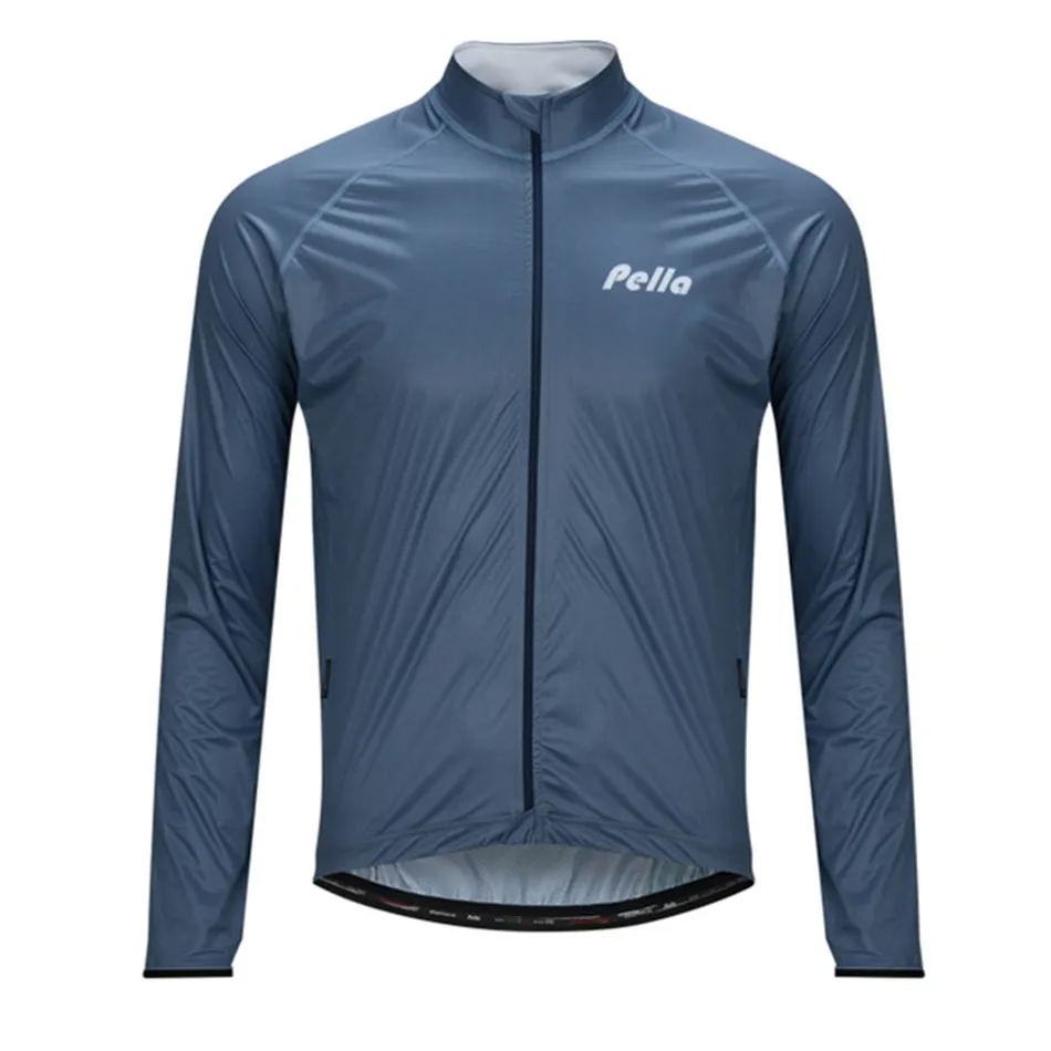 Korea Pella Windproof Jacket Men Cycling Vest Bicycle Long Sleeves Lightweight Windbreaker Maillot MTB Bike Suit Ropa Ciclismo