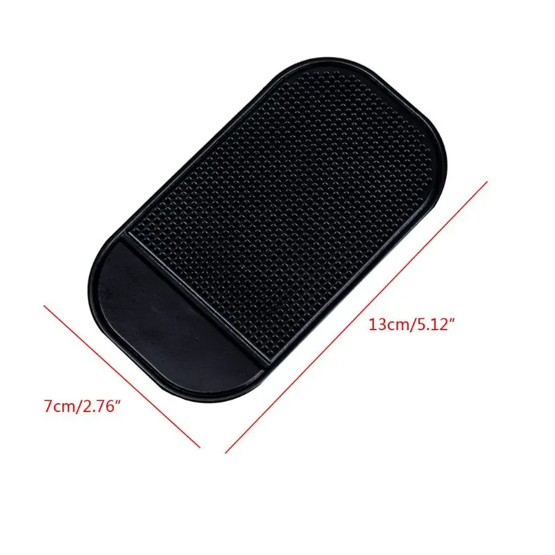 Car Anti-skid Mat SiliconePhone Holder Storage Sticker Black Sticky Pad Mats Interior Dashboard Holder For Dropshipping