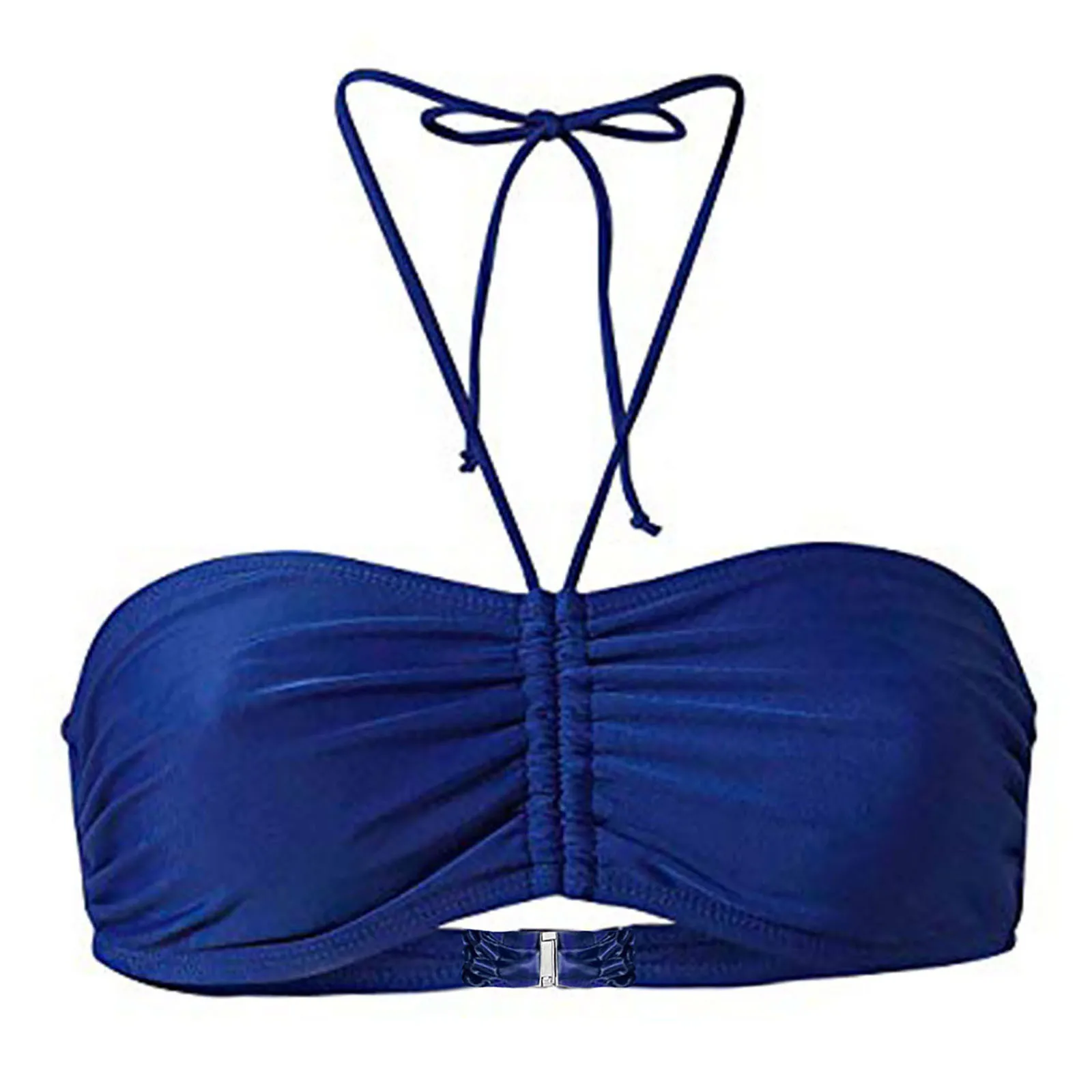 Kobiety Bikini Top bez ramiączek stroje kąpielowe kostium kąpielowy Bikini Top stroje kąpielowe kobieta 2024 kobiety kostium kąpielowy spodnie Halter