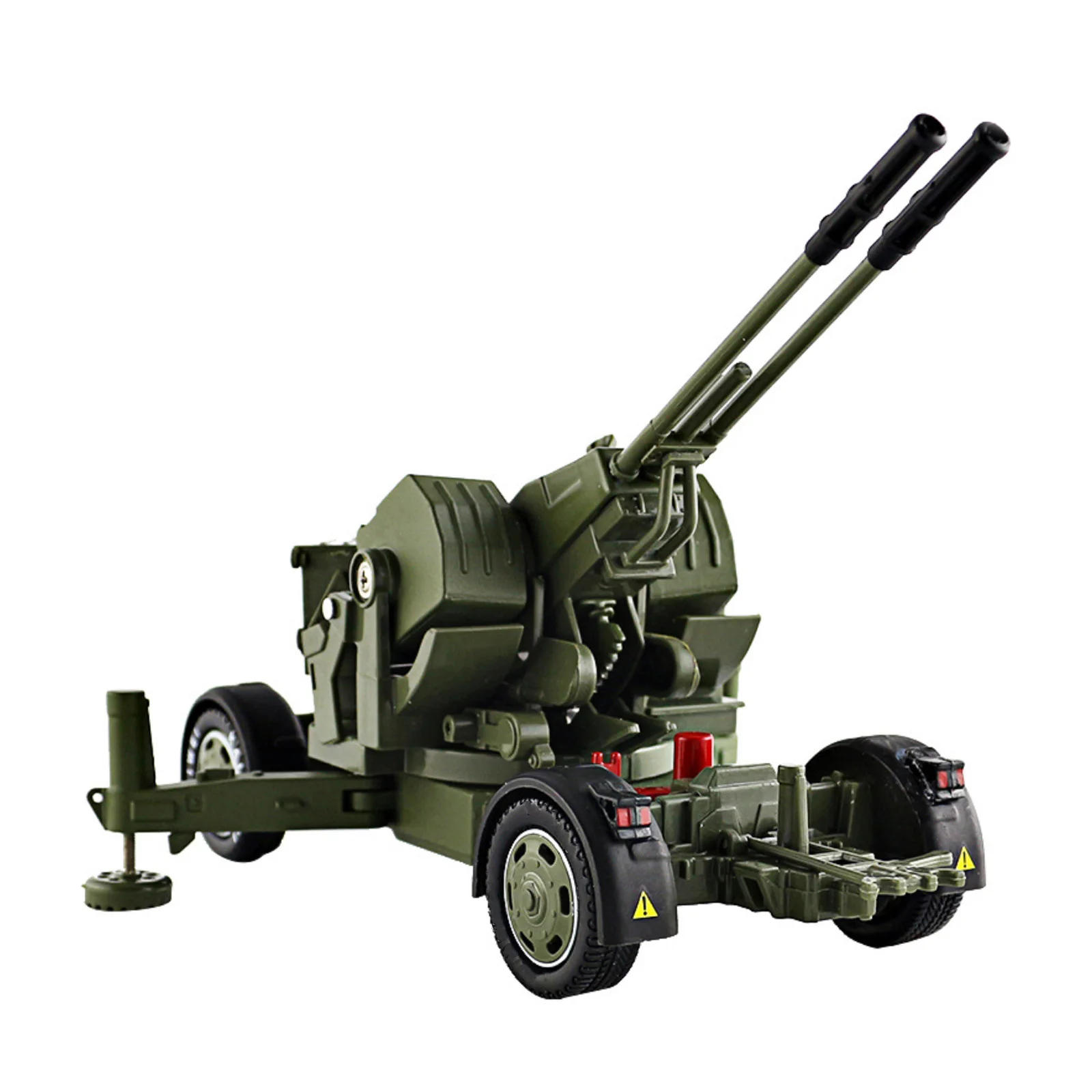 1 قطعة 1:35 الصين PLA نوع 90 35 مللي متر المزدوج برميل المضادة للطائرات بندقية سبيكة نموذج مركبة عسكرية الصبي لعبة هدية الزينة #4