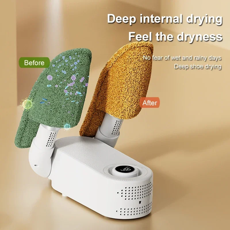 Boot Dryer with UV light Sterilization Disinfeciton for Shoes Work Boots Shoe Dryer with Heat Blowe Glove Dryer & Boot Warmer image 5