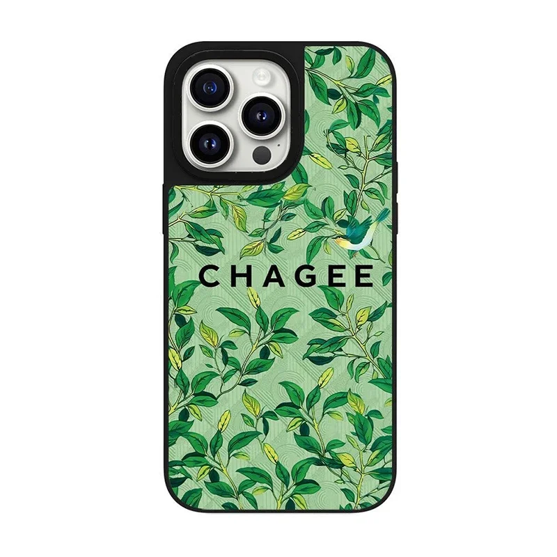 

Green Tea Mirror Surface MagSafe Phone Case Cover for iPhone 11 12 13 14 15 Pro Max Case for iPhone 15 Pro Max