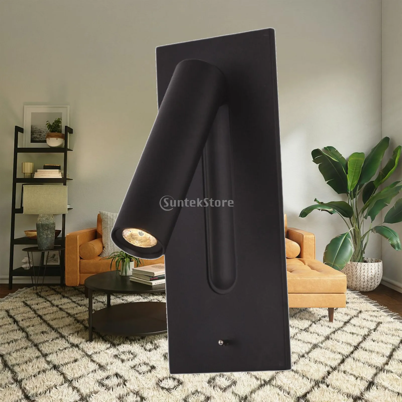 Embedded Wall Lights Lighting Reading Lamps Rotatable Decorative Wall Sconces for Hotel Kitchen Bedrooms Living Room Decor