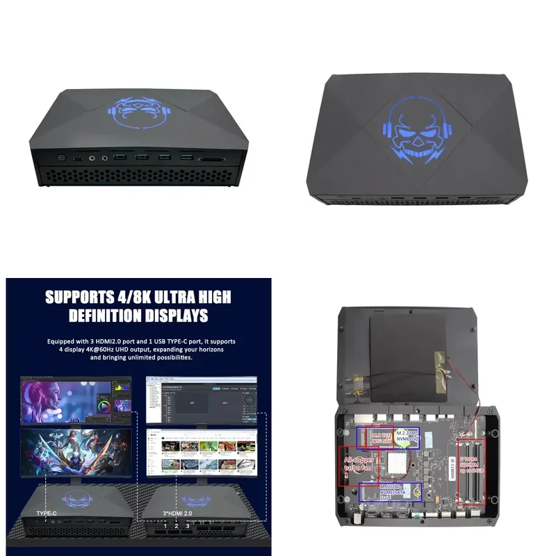 

【CHIMU HOME】 Mini PC Core i9-13900HX RTX 3060 12GB 24-Core DDR5 RAM