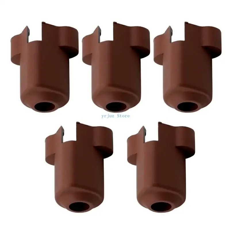 

583D 5Pcs Silicone Socks Heat Insulation Case Cover High Temperature Sleeve For K1C