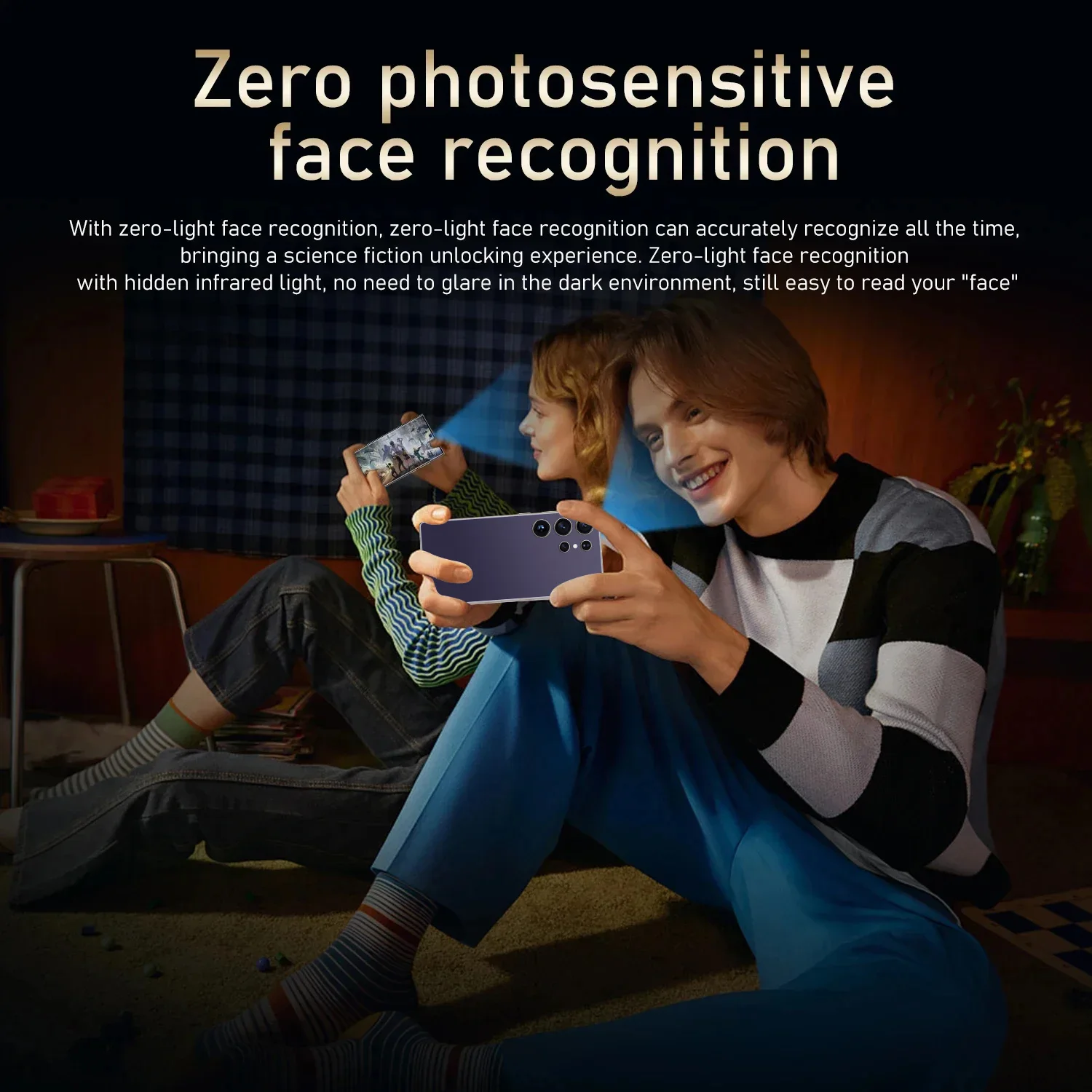 Smartphone IVMI Global Vision XS25 Ultra Android 3GB RAM 16GB ROM Tela de 6.9 Polegadas Dual SIM Rede 4G Câmeras de 2+5MP