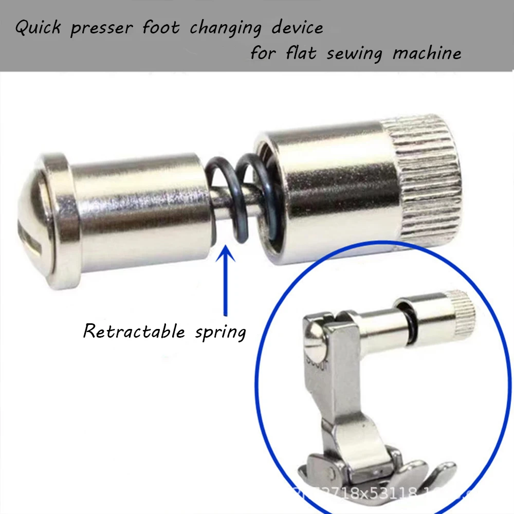 10/50Pcs Flachbett Nähmaschine Nähfuß Schnell Ändern Werkzeug Nähmaschine Praktische Nähfuß Ändern Gerät