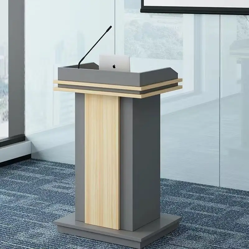 AOLIVIYA Beauty Salon Reception Desk Checkout Counter School Conference Room Lecture Desk Welcome Host Station