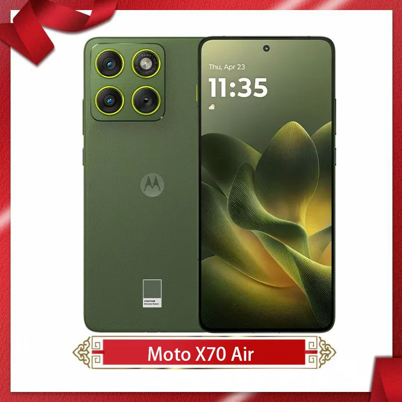 China Version Moto X70 Air 6.7inch LED 2712X1220P Snapdragon7 50MP 