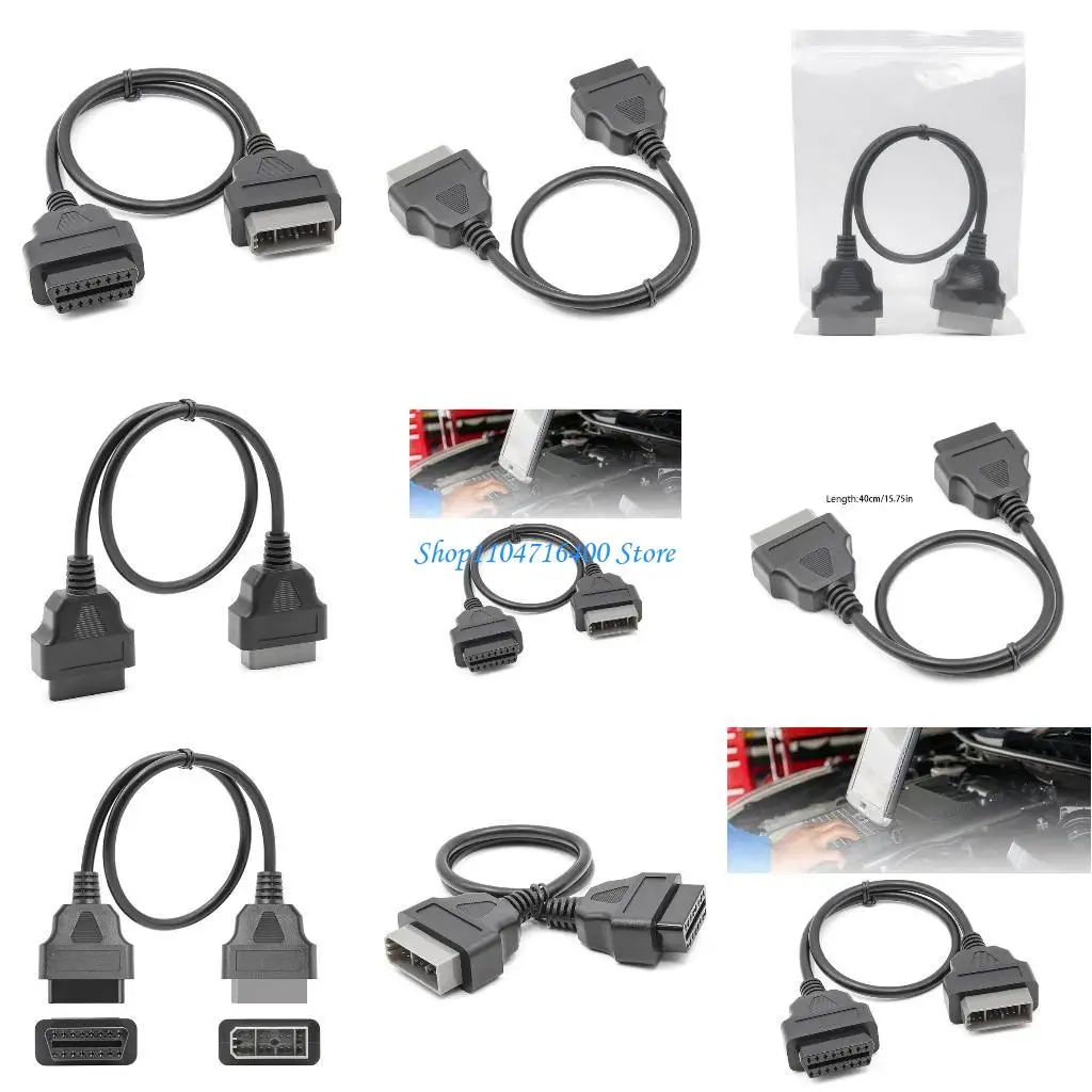 

y1gd 14 -контактный obd1 до 16pin obd2 Кабель кабельного автомобиля Кабель Кабельный автомобиль.