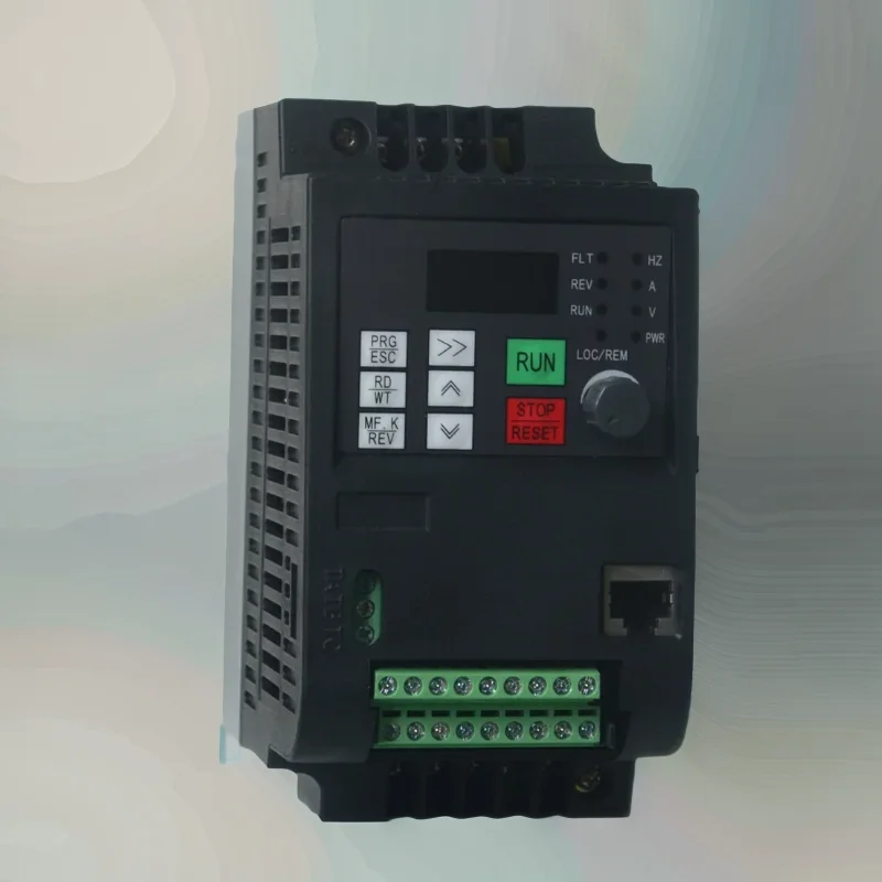 RS485 VFD 220V or 380V 3 Phase output frequency Inverter 0.75/1.5/2.2/4/5.5/7.5KW Converter Variator Drive for Motor Pump Speed