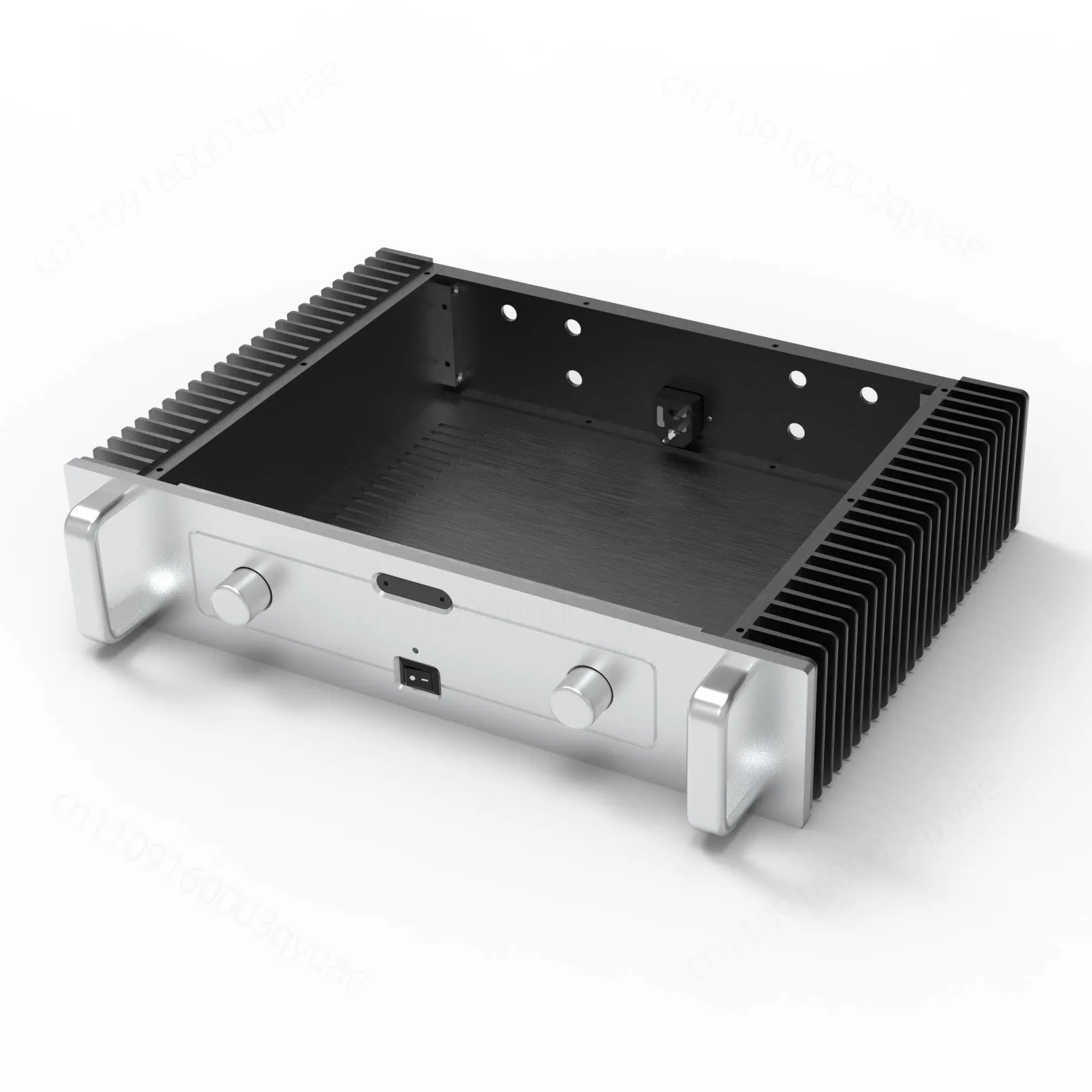 Aluminum Alloy Industrial Control Chassis DIY Enclosure Case for Audio Amplifier Preamp Decoder Server Power Supply Unit