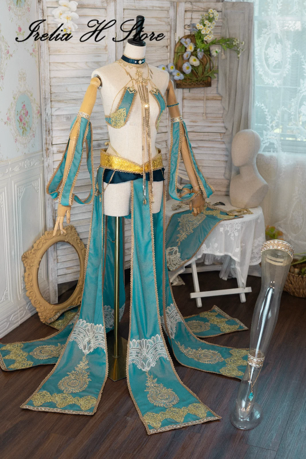

Irelia H Store Azur Lane ROC Chi An Cosplay Costume Game ROC Chi An dancing girl Sexy Dress can custom size