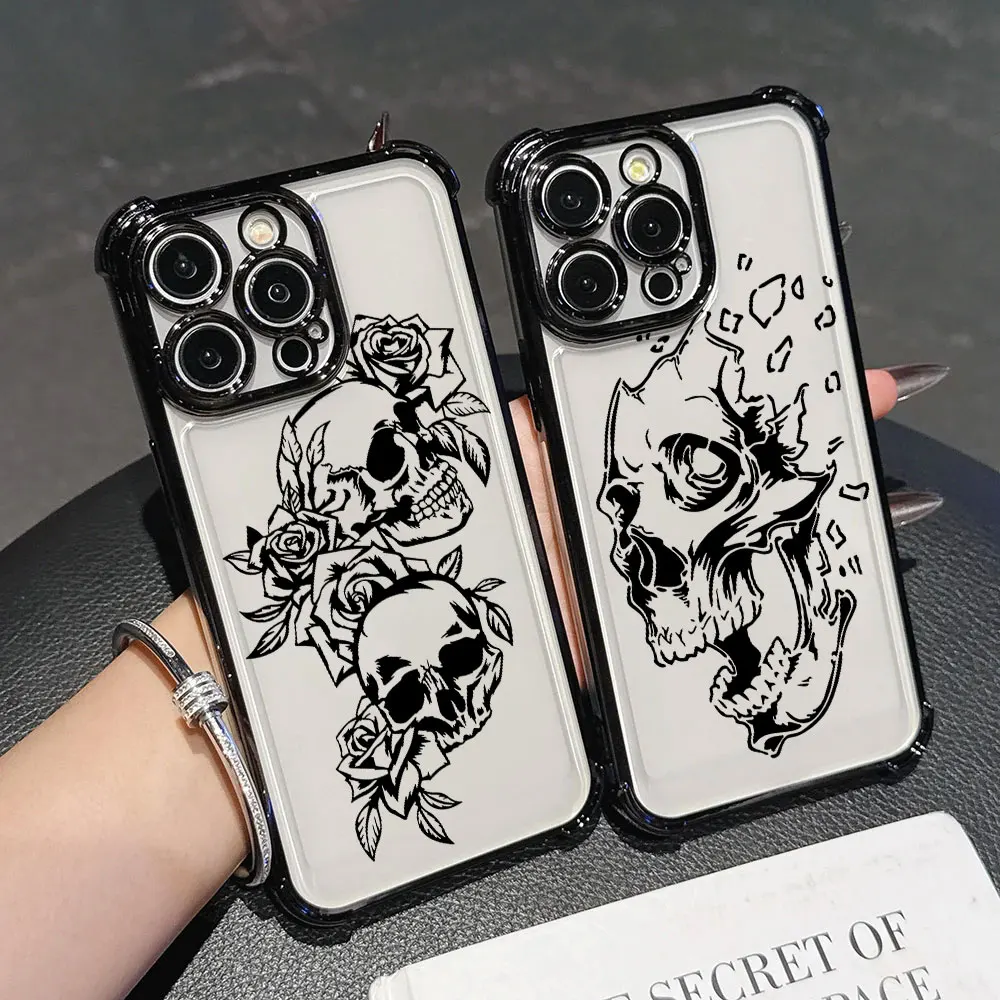 

Skull Skeleton Bone Case For Samsung Galaxy A57 A37 A07 A17 A56 A55 A54 A52 A53 A36 A34 A35 A33 A73 A26 A25 A16 A06 Phone Cover