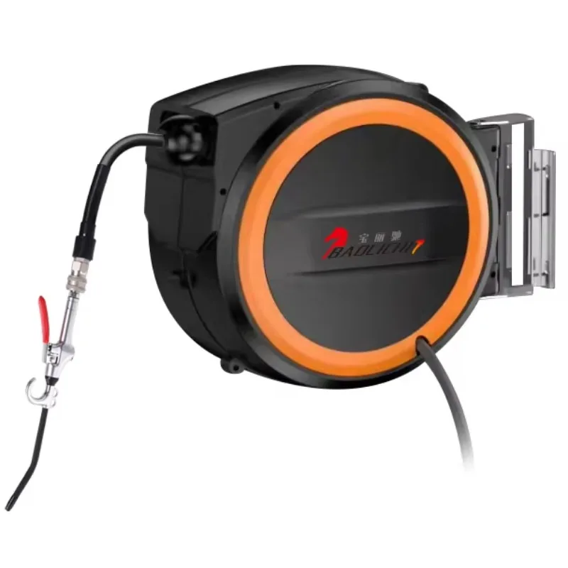 

Hot Sale 2024 Compressed Air Hose Retractable Reel Adjustable Electric Hose Reel Rewindable