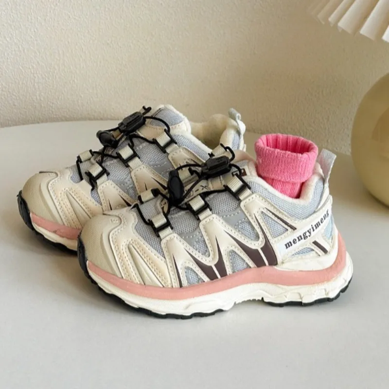 

2025 Spring Kids Sneakers Girls Casual Shoes Outdoor Running Shoes for Boys Girl Breathable Tenis Children Sport Shoes