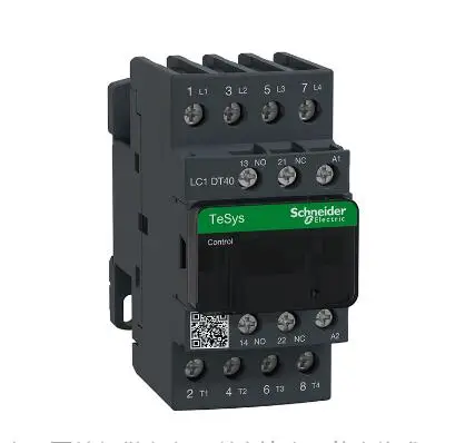 LC1DT40B7C LC1-DT40B7C  LC1DT40B7 Contactor, TeSys Deca, 4P(4 NO), AC-1, 0 to 440V, 40A, 24VAC 50/60Hz coil