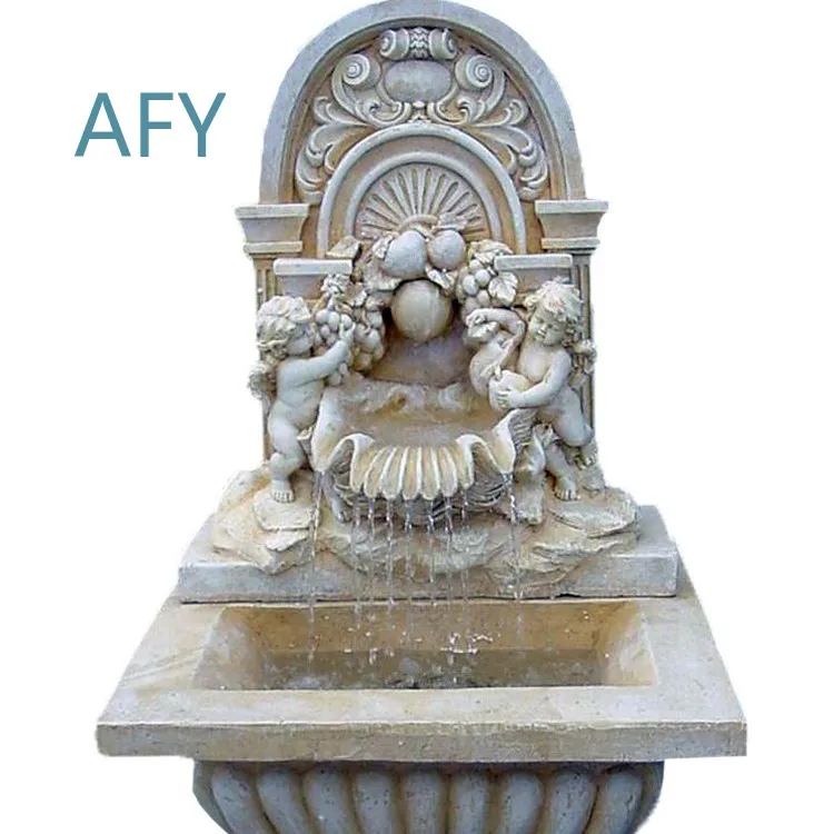 Angel Fountain for Home Decoration Outdoor Garden Courtyard Balcony Foyer Running Water Fountain Feng Shui Ornament Indoor