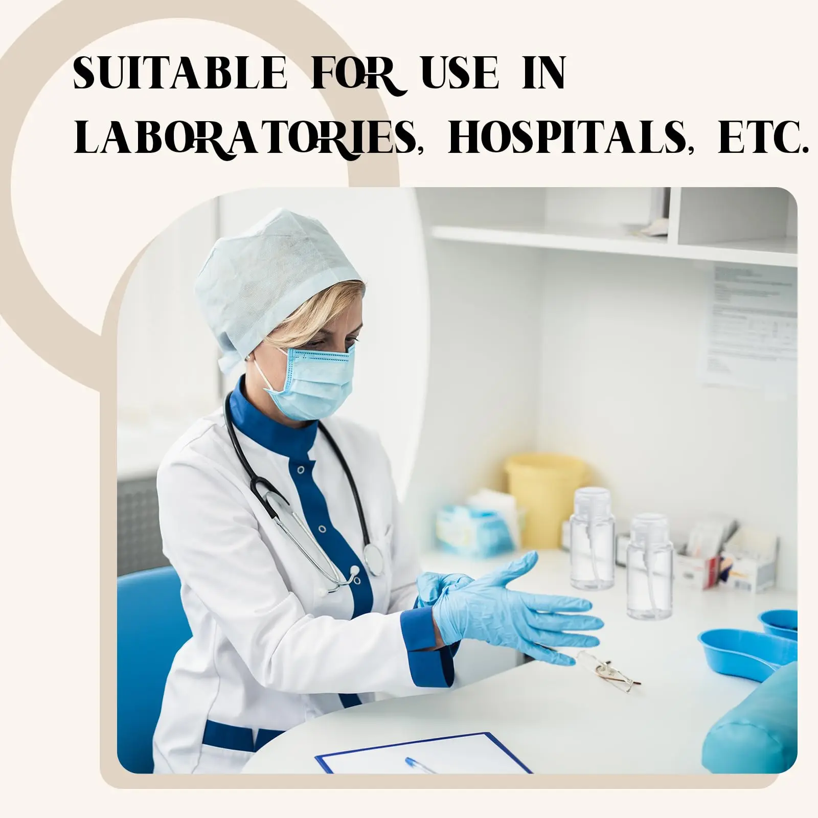 6 Pack Push Down Pump Dispenser 200 ml Empty Nail Polish Remover Pump Alcohol Pump Dispenser Push Top Bottles Containers