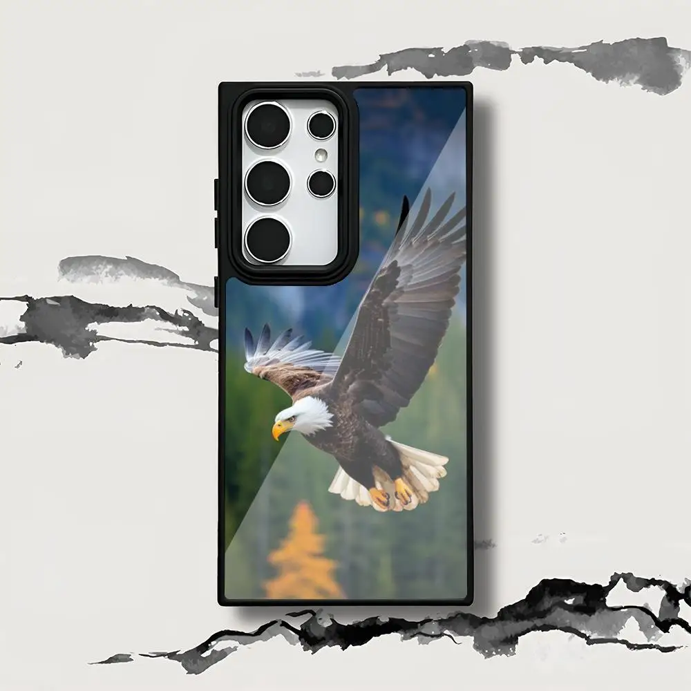 Custodia per telefono Animal Eagle MAISTO 1 PC + TPU per Samsung S8 9 10 20Plus S30 24 20ULTRA
