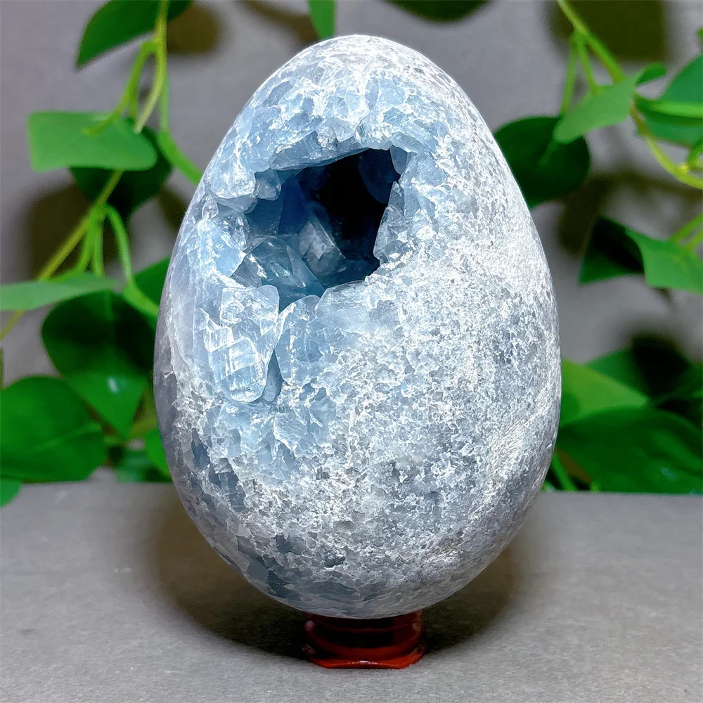 Celestite With Cluster Crystal Natural Stone Quartz Stone Minerals Home Decoration Reiki Energy Healing Spiritual Love Luck