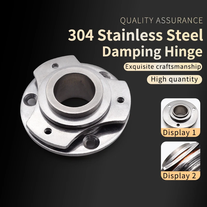304 Stainless Steel 360 Degree Hollow Disc Damping Shaft for Industrial Machinery Medical Applications