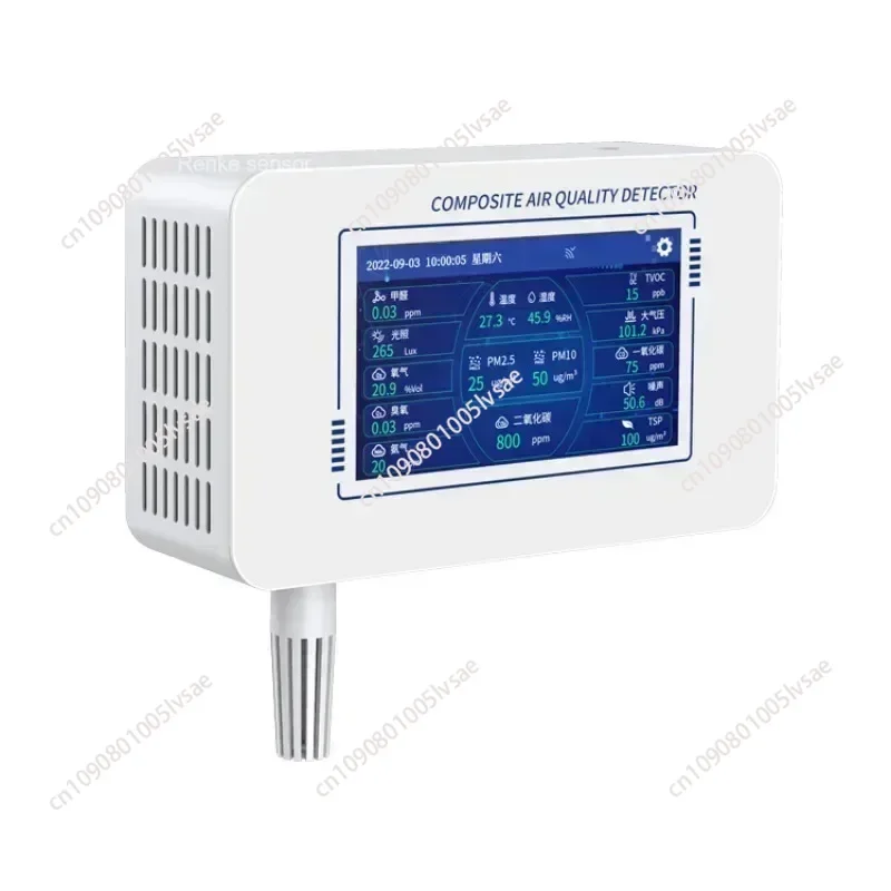 Air Quality Monitoring Equipment for PM2.5 PM10 CO SO2 NO2 O3 TVOC Gas System Analyzer Detector Air Pollution