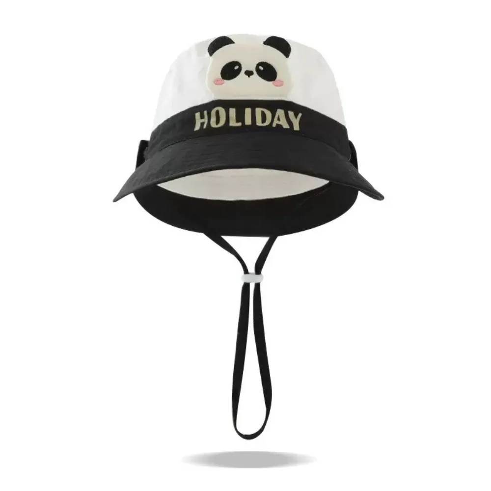 

New Candy Color Kids Bucket Hat Quick-drying Sun Protection Shading Hat Anti-UV Cute Panama Hat Boys Girls