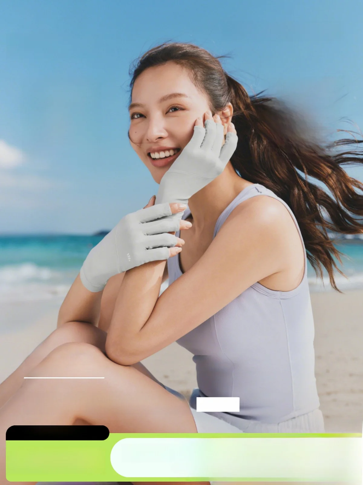 banana-leaf-sun-protection-gloves-half-finger-driving-cycling-anti-slip-breathable-quick-dry-nylon-gloves-for-teens