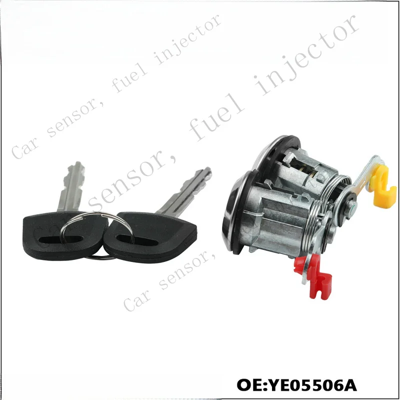 Q+ Left Right 2 Door Lock cylinder with 2 keys For Mitsubishi L200 1995-2005