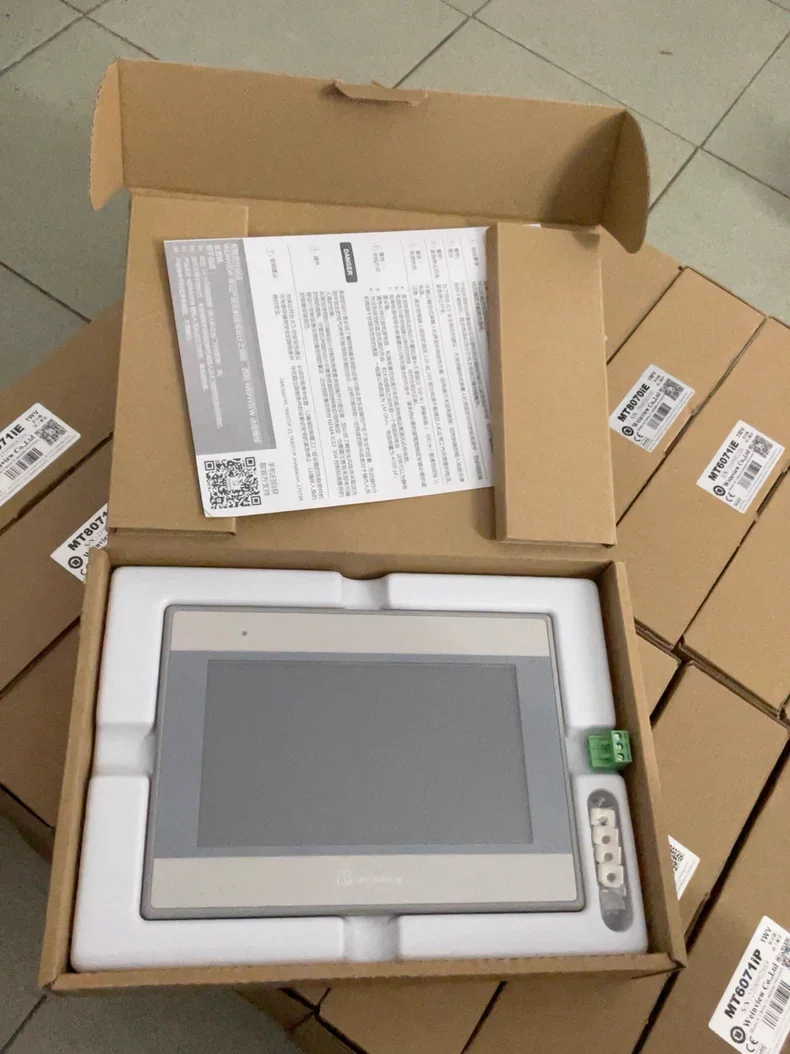 MT8071IE 7 Inch HMI Touch Screen Ethernet 1 USB Host Replace MT8070IH MT8070IE Weinview Weintek New