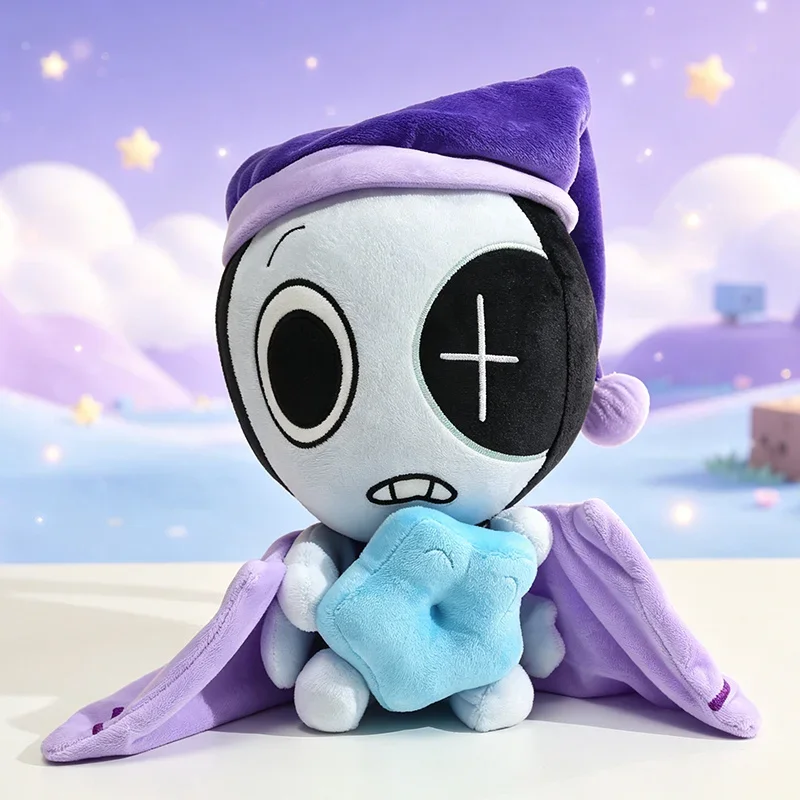 Plush Toy Scraps Sprout Vee Dyle Gourdy Bassie Astro Plushies Cute Dandy Game Character Stuffed Dolls For Fans Gifts