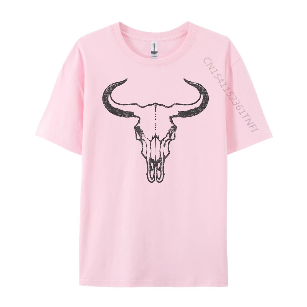 Western Country Animal Men Women Vintage Cow Skull Tees Men T Shirt Men White T Shirt Men Original Mens T-Shirts Figures