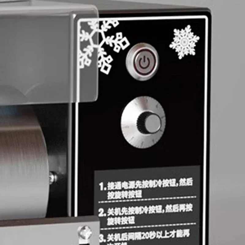 180KG/DKorean Snowflake Ice Machine Commercial Ice Cream Shaved Ice Machine Internet Celebrity Small Milk Ice Shaved Ice Machine