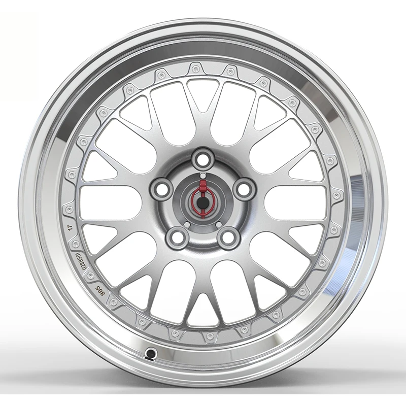 Forged Racing Car Wheels 18-20 Inches 5x120 Polished Brushed Silver Compatible E46 M3 E90 M3 E92 M3 F80  F82 M4 E88 Models