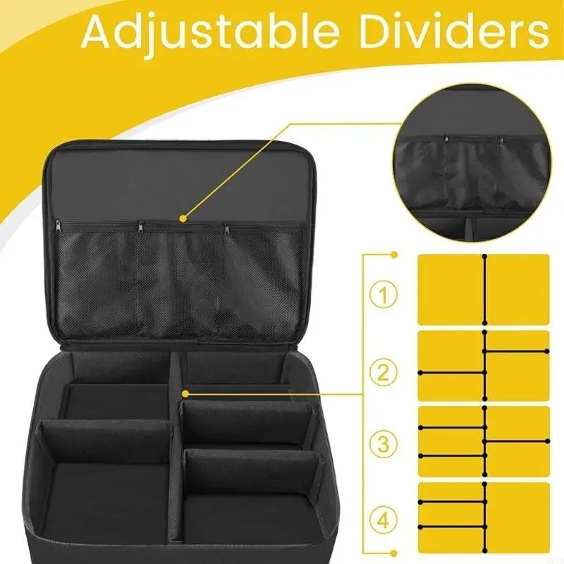 2 Layer Golfs Trunk Golfs Locker with Separate Ventilated Compartment for 2 Pair Shoes, Golfs Trunk Storage