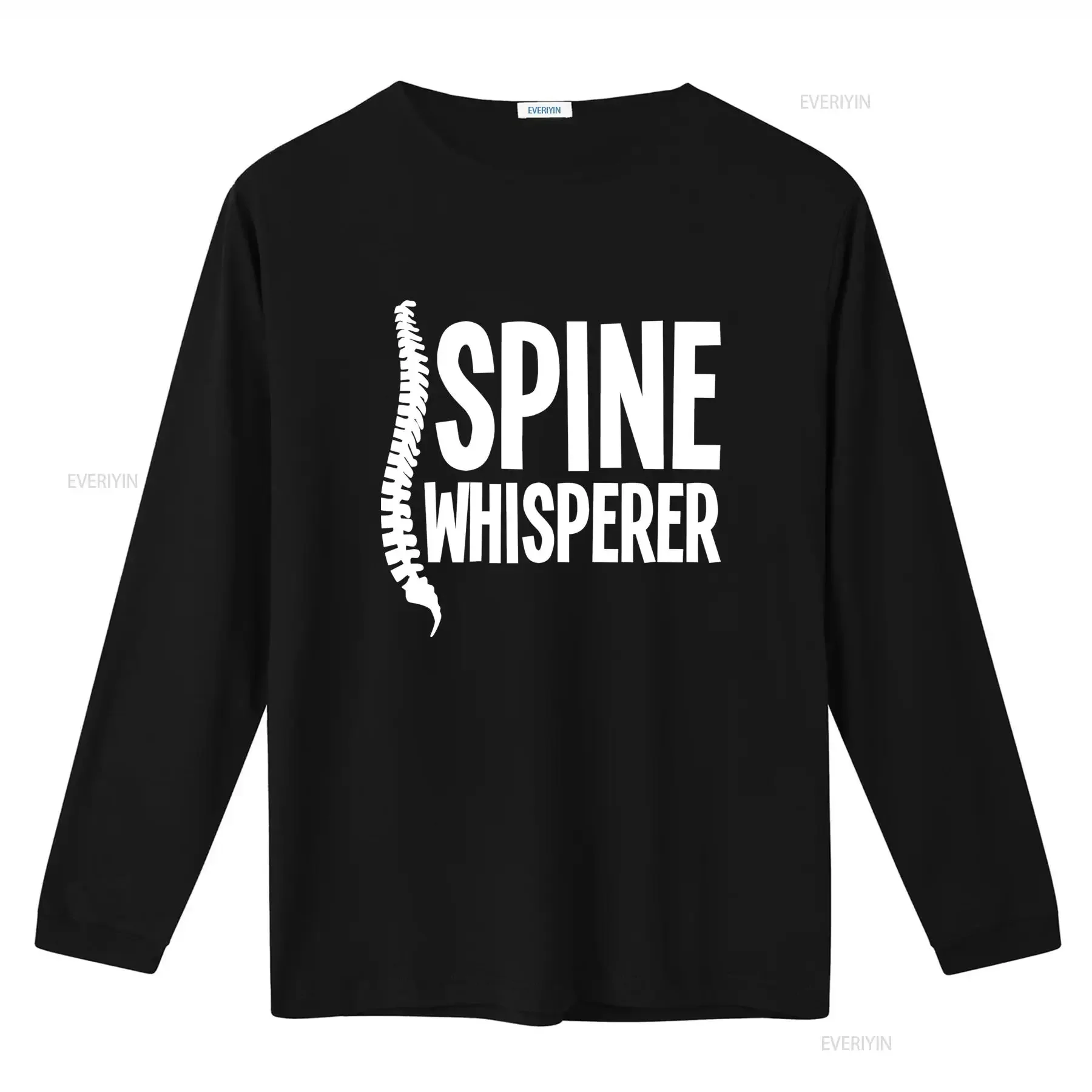 Chiropractor Spine Whisperer Funny Doctor Student Grad T Shirt vintage Washed Top For Everyday Wear fashion graphic Breathable