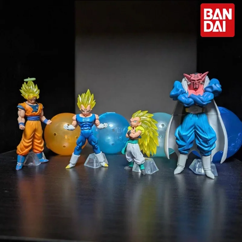 Figura de acción Gashapon de Bandai Dragon Ball Z Hg Majin Buu Saga, Son Goku, Vegeta, Dabura, coleccionable, adorno decorativo para adultos