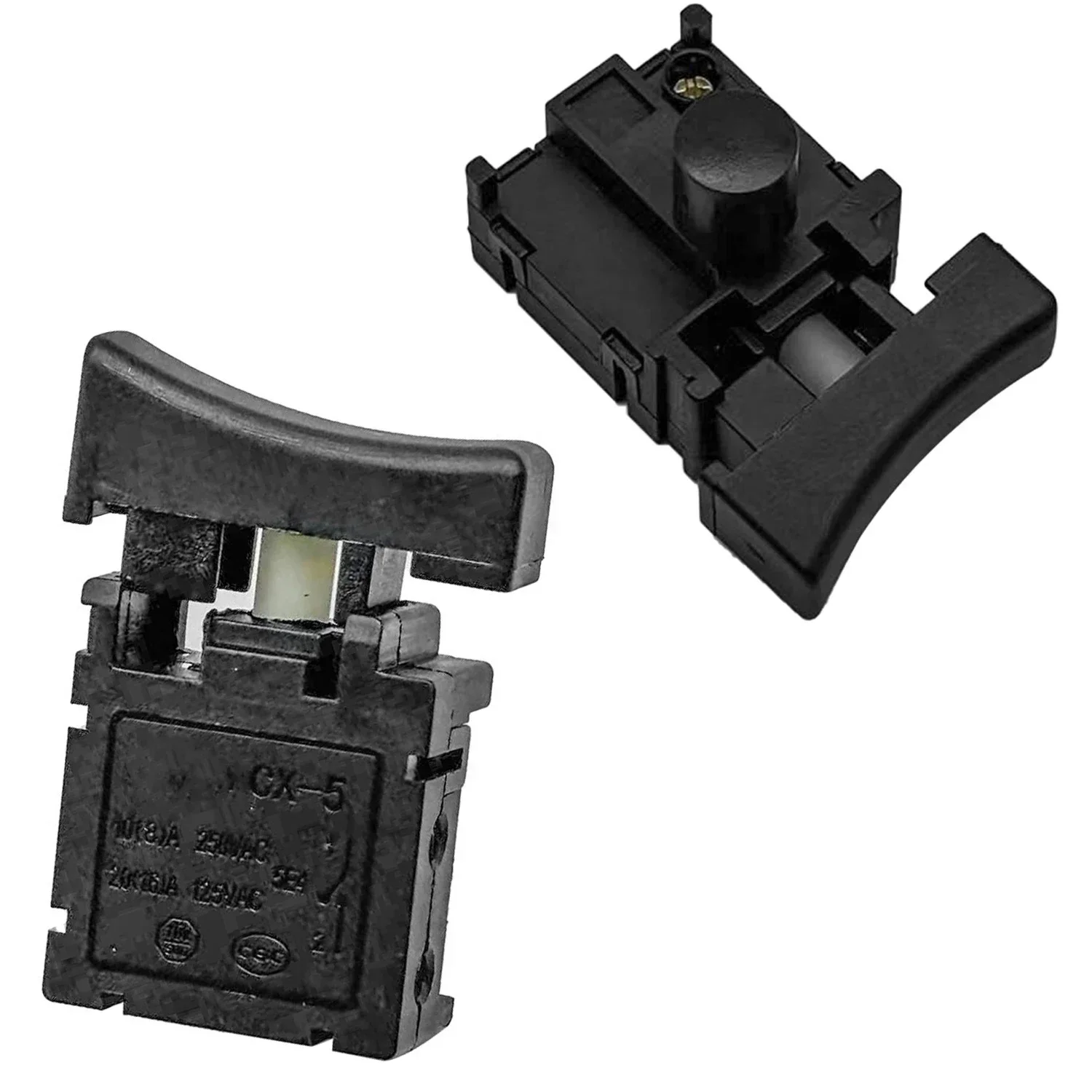 

For Garden Pruning 20 Grams Chainsaw Switch Anti-lock Switch For Chainsaw 10A 250V AC 20V 125V DC ABS Material