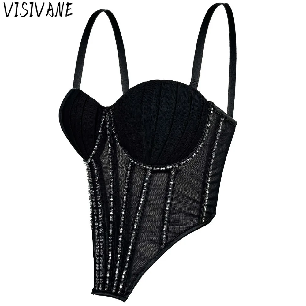 Y2k Tops Shirts for Women Clothing Camis Tees Tank Top Women Clothes Sexy Corset Hotsweet Party Club Stage Show Underwear