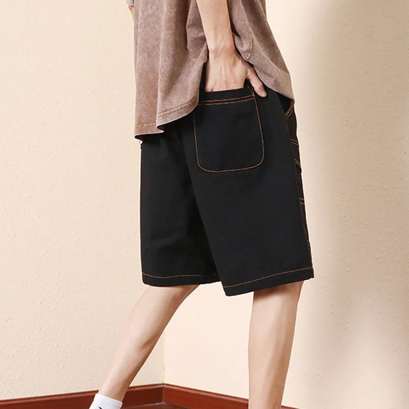 Summer oversized men casual shorts loose oversized pants 8XL 140KG