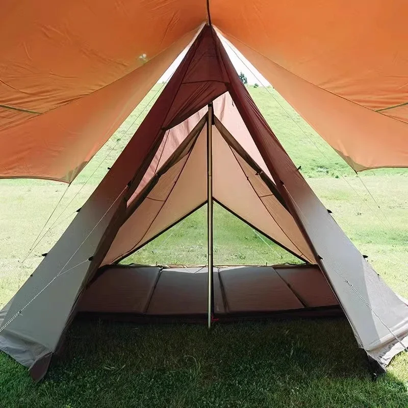 Outdoor 4-person extendable tent FES-433
