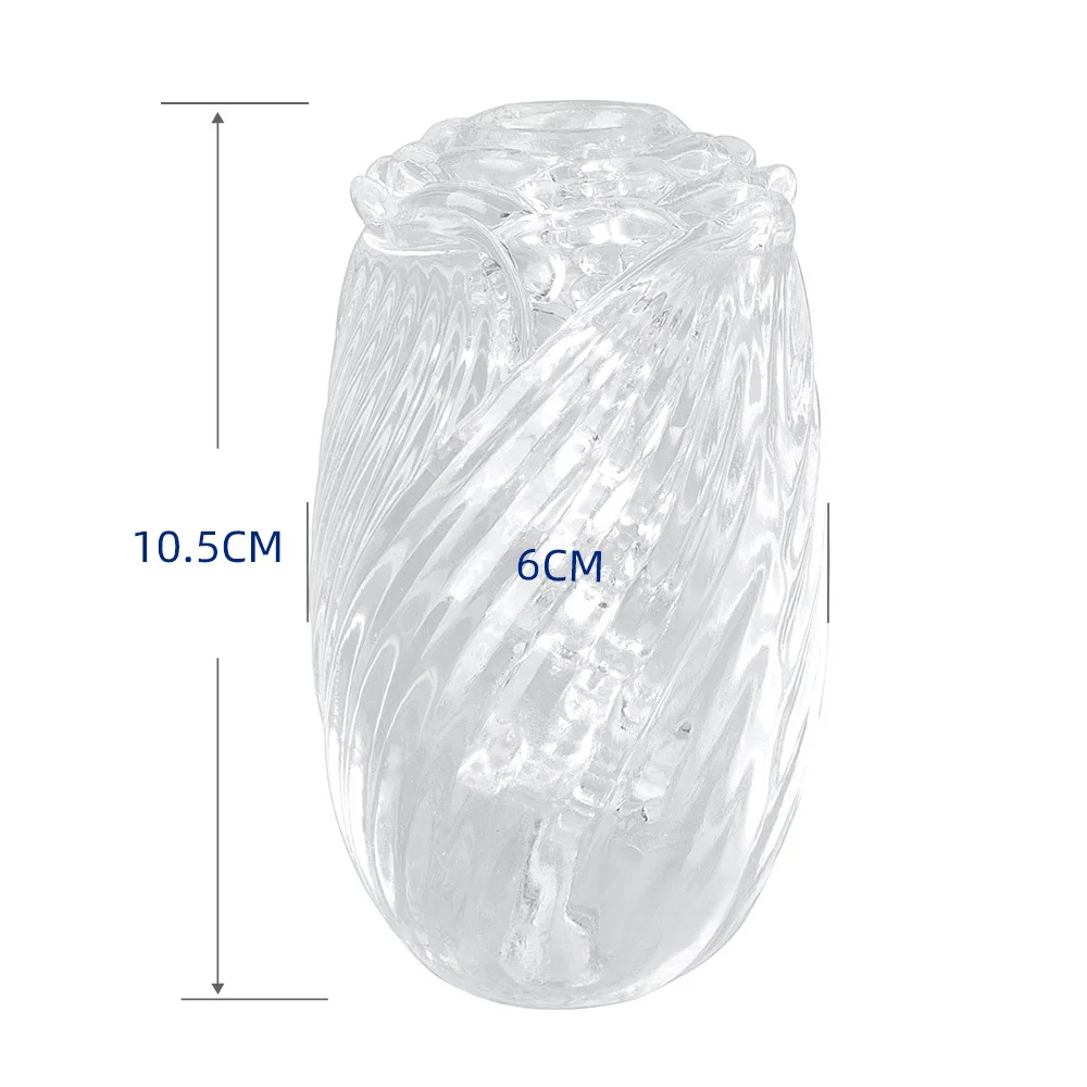 مدرب تدليك متعدد الوظائف لتخفيف الضغط على إصبع الذكور، حبيبات قابلة للتمدد على شكل وردة لتعزيز حساسية غرفة النوم الأساسية